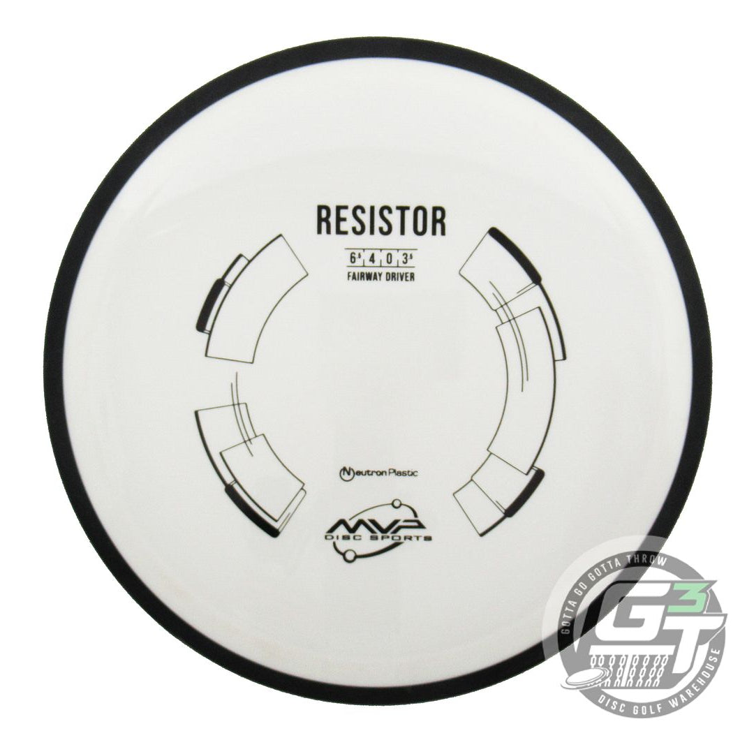 USED MVP Disc Sports Neutron Resistor 174g White Fairway Driver Golf Disc