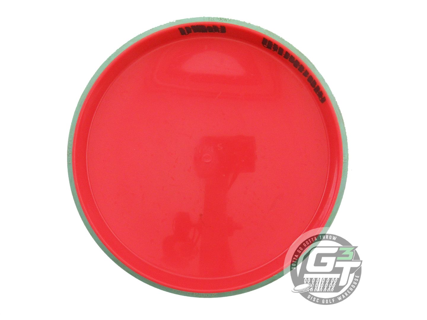 USED Axiom Discs Neutron Soft Proxy 174g Red Green Rim Putter Golf Disc
