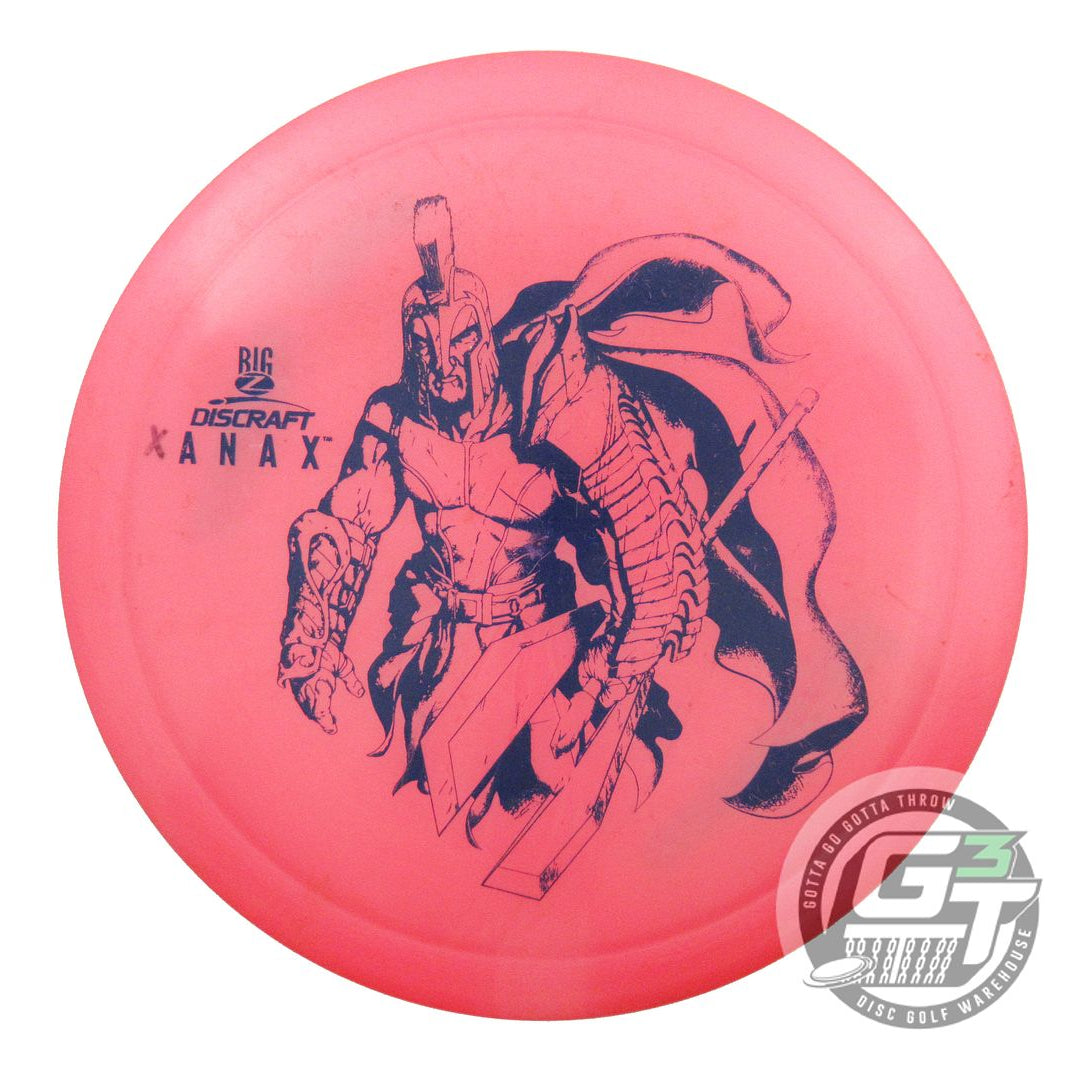 USED Discraft Big Z Anax 173g Pink Blue Stamp Driver Golf Disc