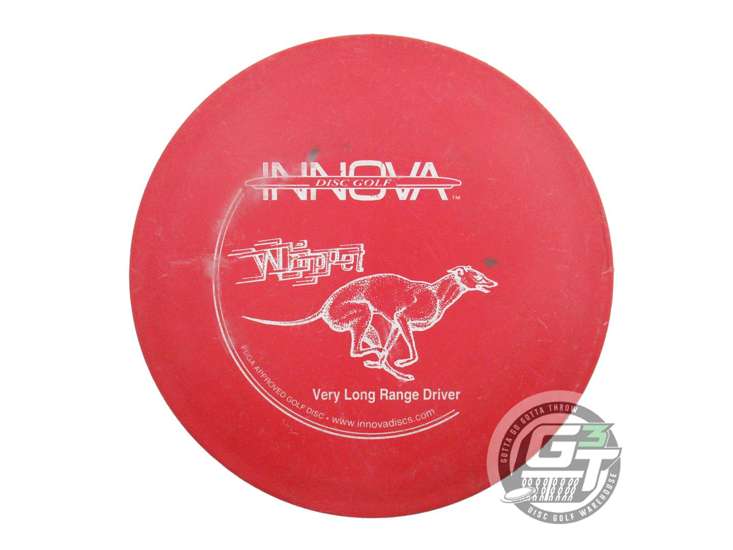USED Innova DX Whippet 170g Red White Stamp Fairway Driver Golf Disc