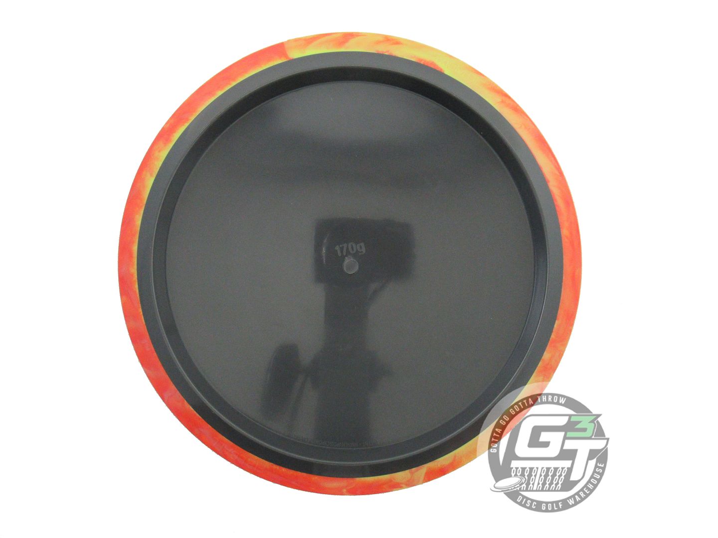 NOS Axiom Discs R2 Neutron Fireball 170g Black Orange Rim Distance Driver Disc