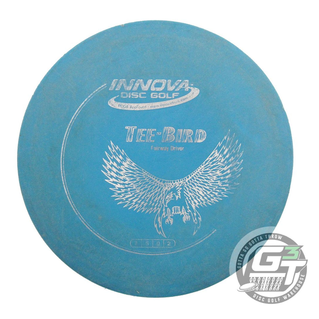 USED Innova DX Teebird 162g Blue Silver Foil Fairway Driver Golf Disc