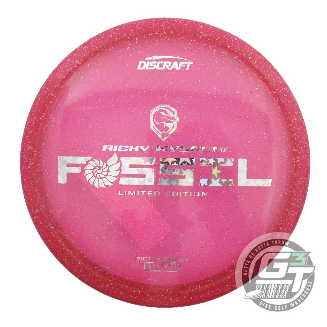 Discraft Limited Edition Ricky Wysocki Sparkle Elite Z Fossil Putter Golf Disc (Individually Listed)