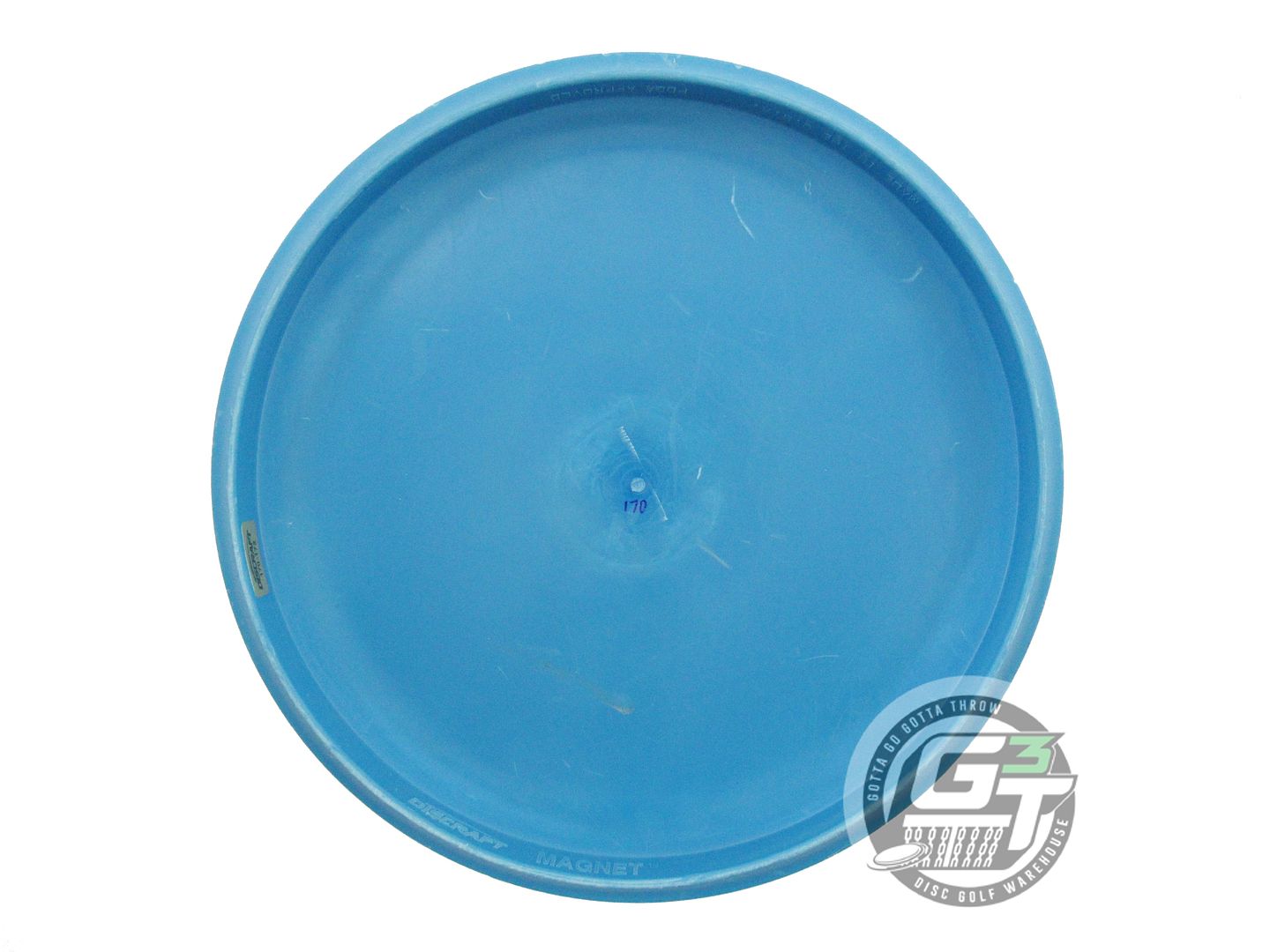 USED Discraft Pro D Soft Magnet 173g Blue Blue Foil Putter Golf Disc