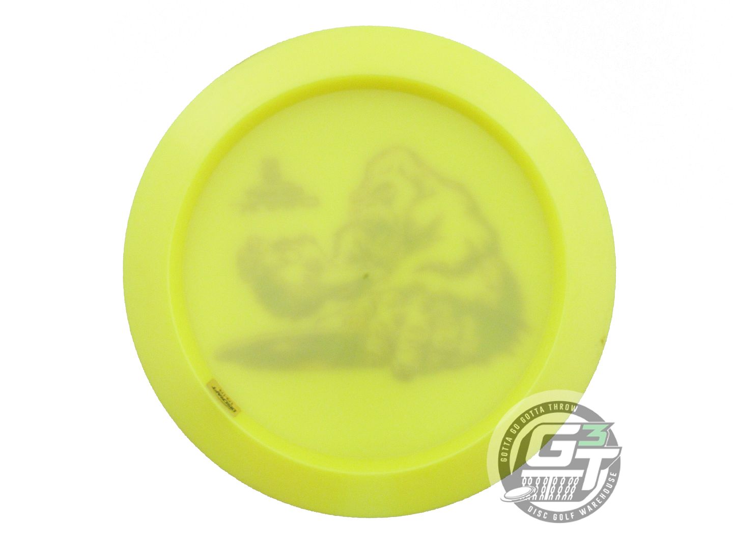 USED Discraft Big Z Crank 175g Yellow Maroon Stamp Distance Driver Golf Disc