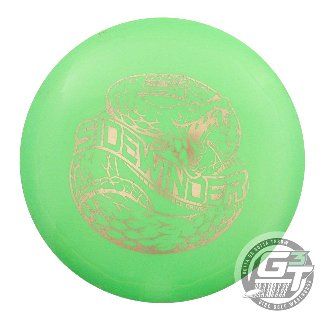 USED Innova GStar Sidewinder 168g Lime Gold Foil Distance Driver Golf Disc