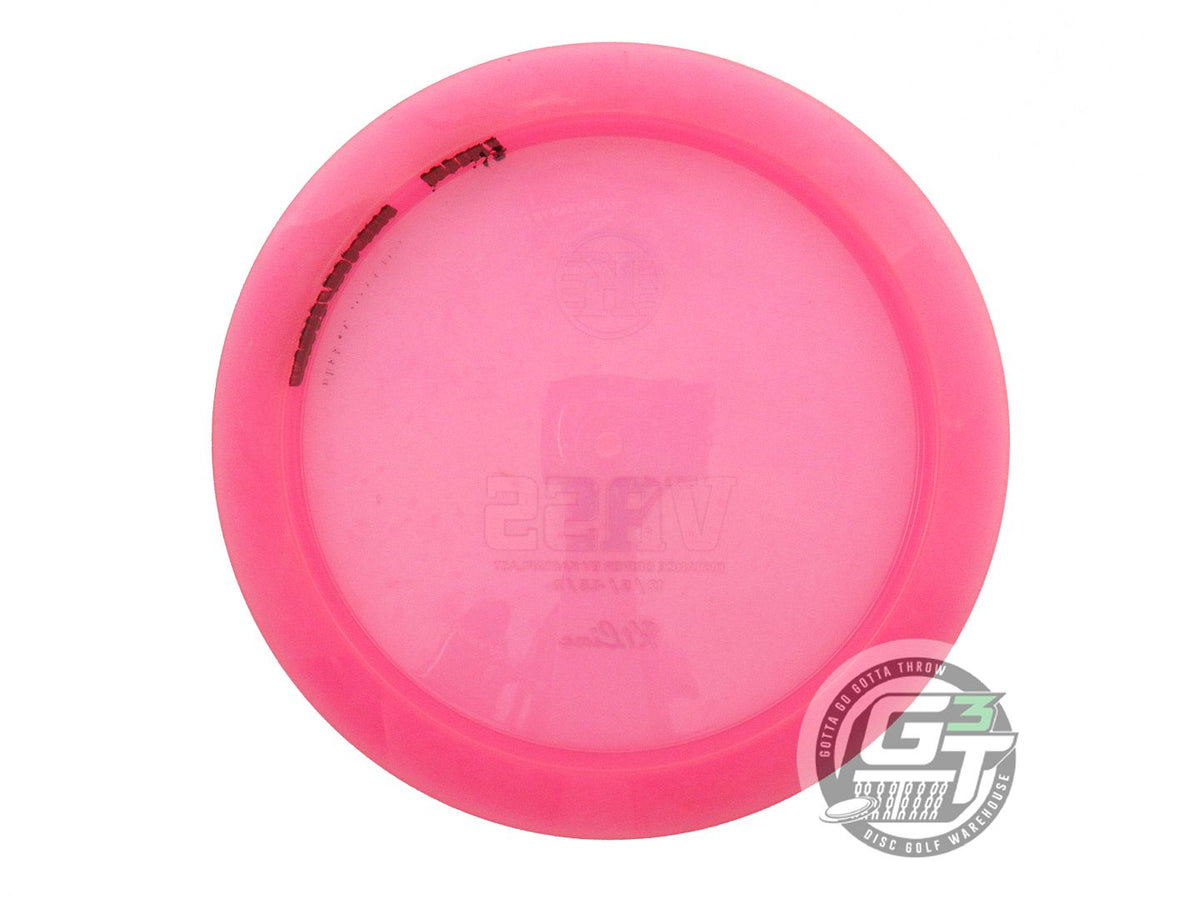 USED Kastaplast K1 Vass 173g Pink Silver Foil Distance Driver Golf Disc