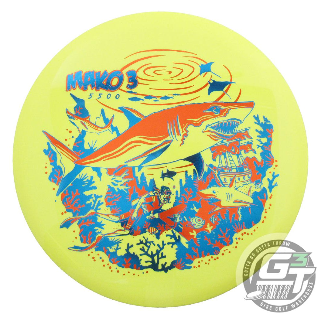 Innova Limited Edition Riptide Reef Stamp Star Mako3 Midrange Golf Disc (Individually Listed)