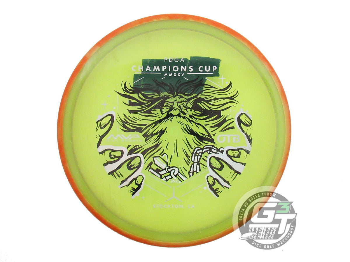 USED Axiom Discs Particle Glow Proton Hex 176g Yellow Orange Rim Midrange Disc