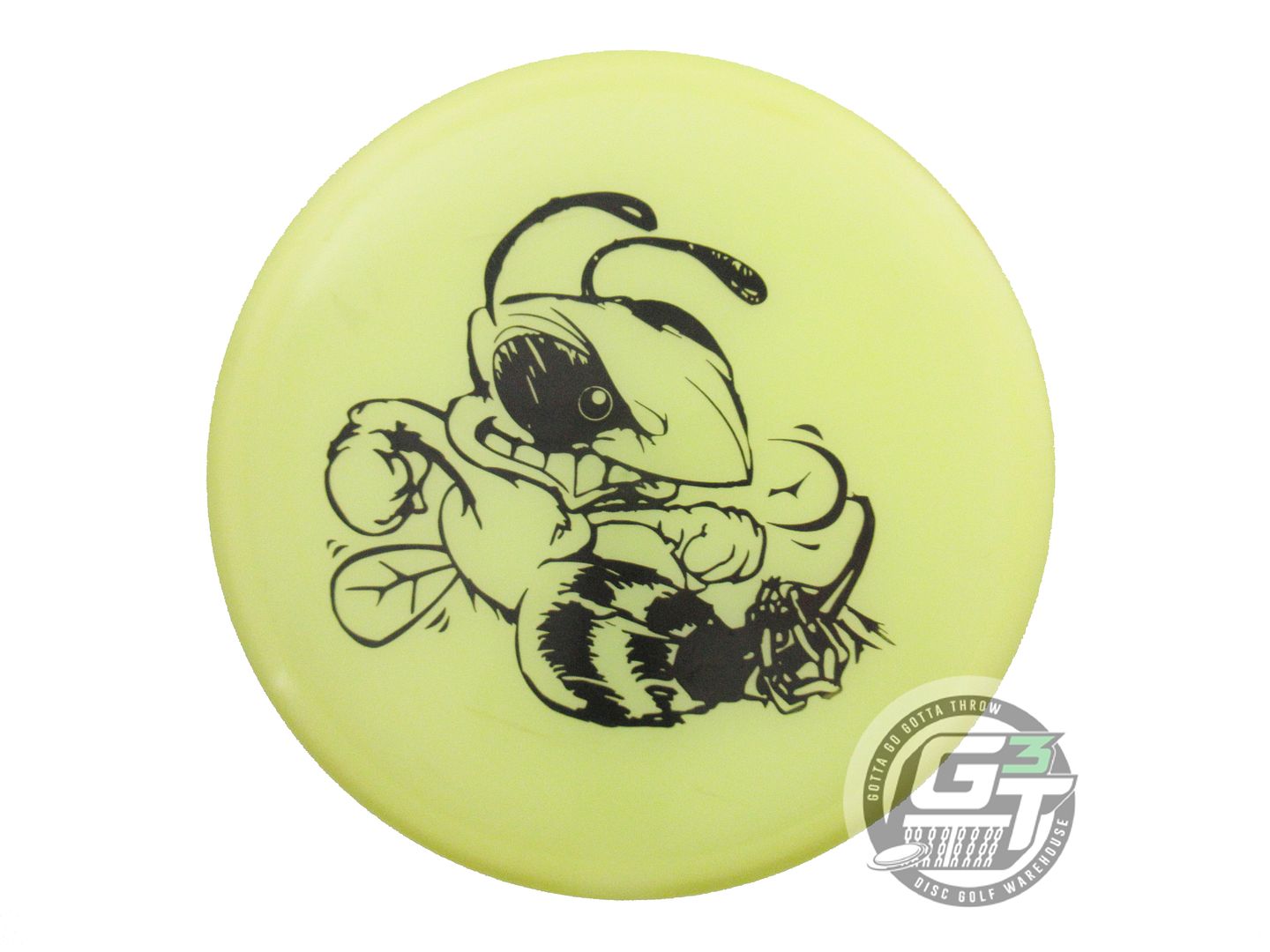 USED Discraft Big Z Buzzz 179g Yellow Black Stamp PFN Midrange Golf Disc