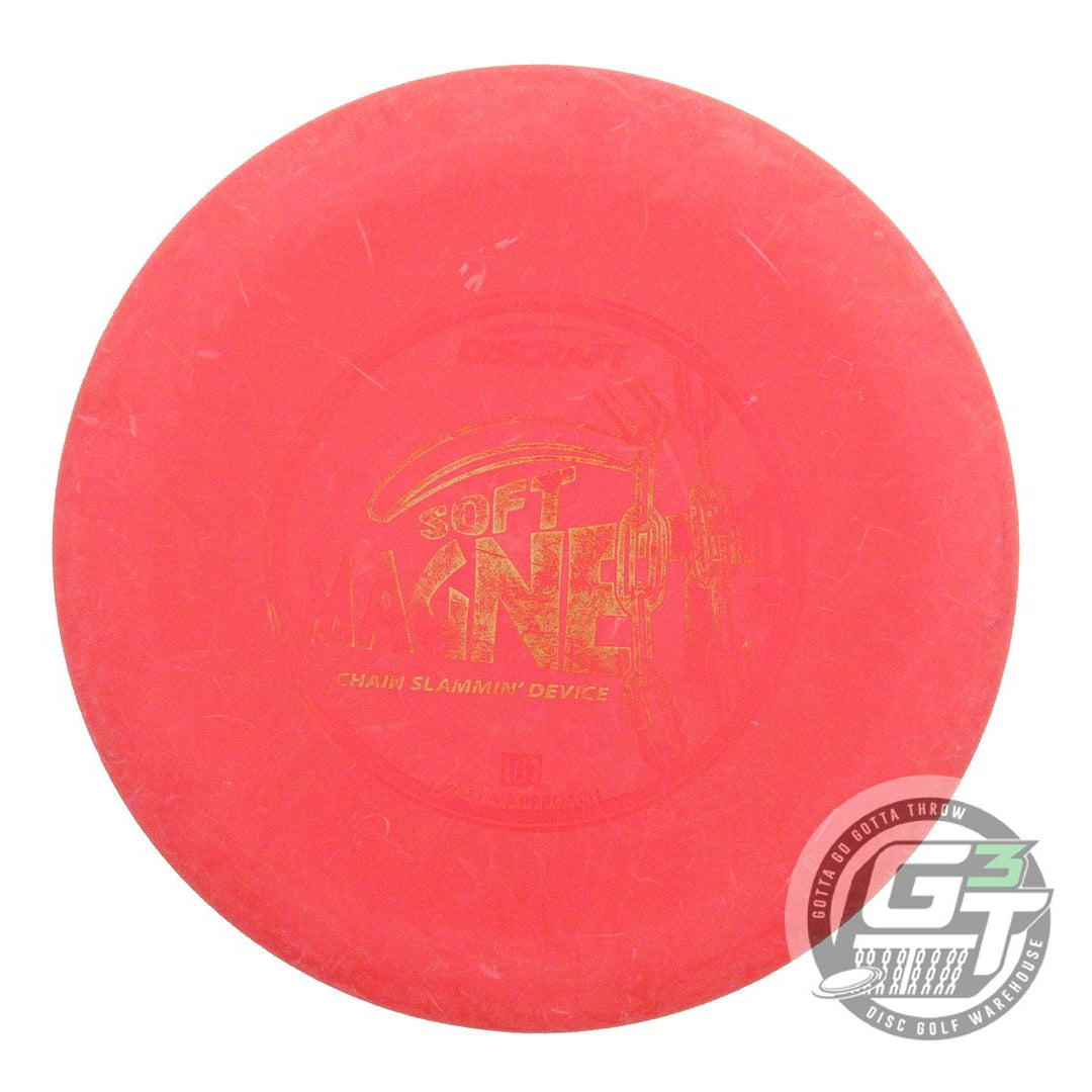 USED Discraft Pro D Soft Magnet 175g Red Gold Holo Foil Putter Golf Disc