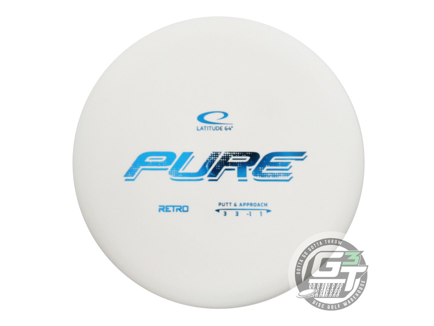 Latitude 64 Retro Line Pure Putter Golf Disc (Individually Listed) - Gotta Go Gotta Throw