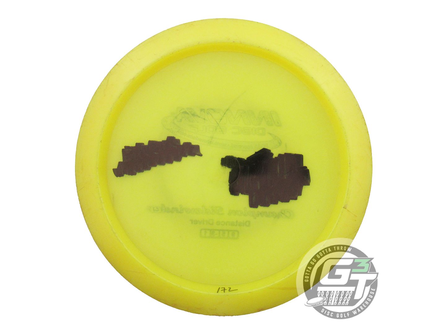 USED Innova Champion Sidewinder 172g Yellow Black Stamp Distance Driver Disc