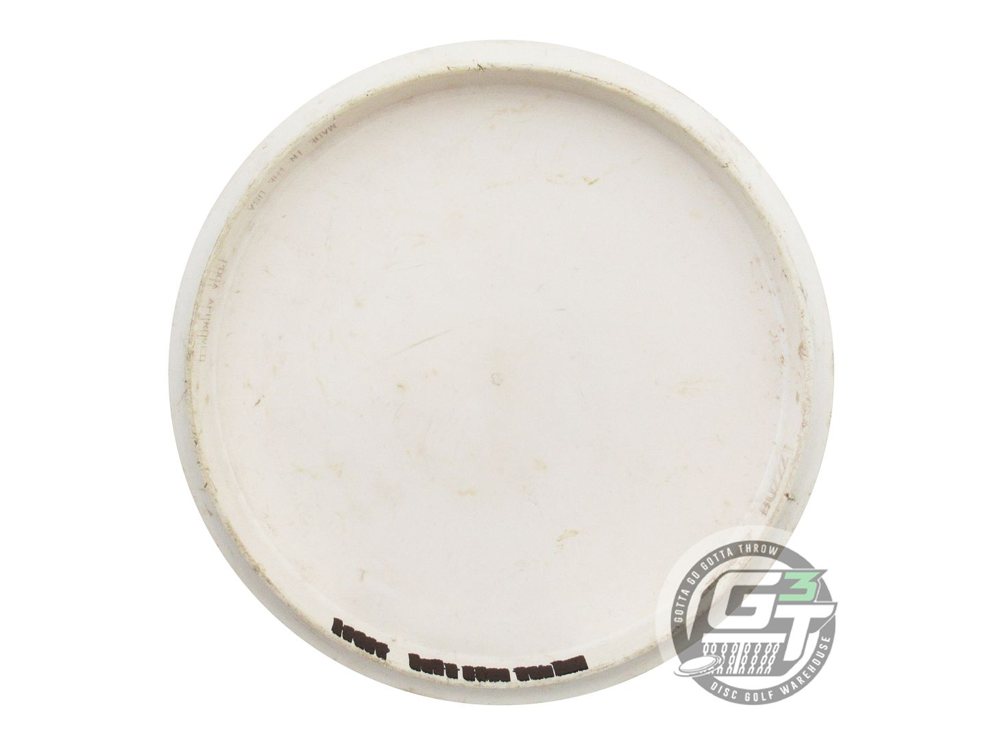 USED Discraft X Buzzz 174g White Purple Foil Midrange Golf Disc