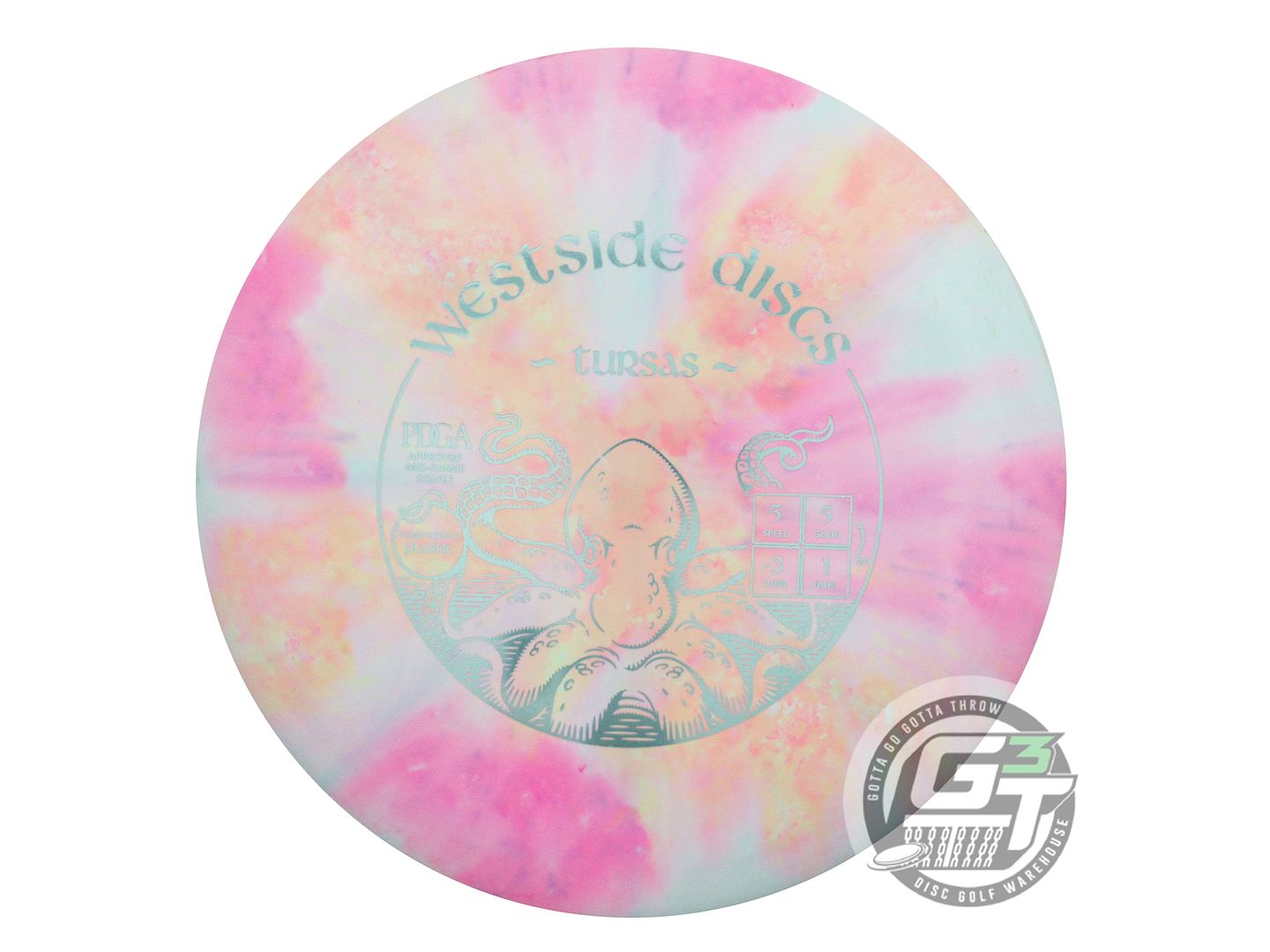 USED Westside Discs Tournament Tursas 173g HOME DYED Midrange Golf Disc