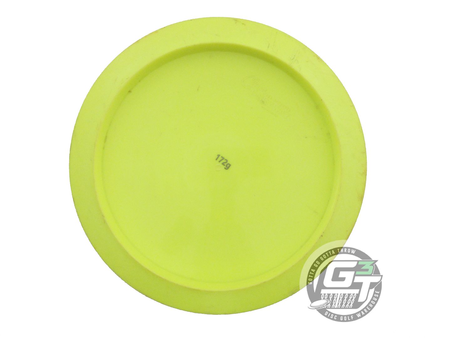USED Climo Major Line Skyway 172g Yellow White Stamp Distance Driver Golf Disc