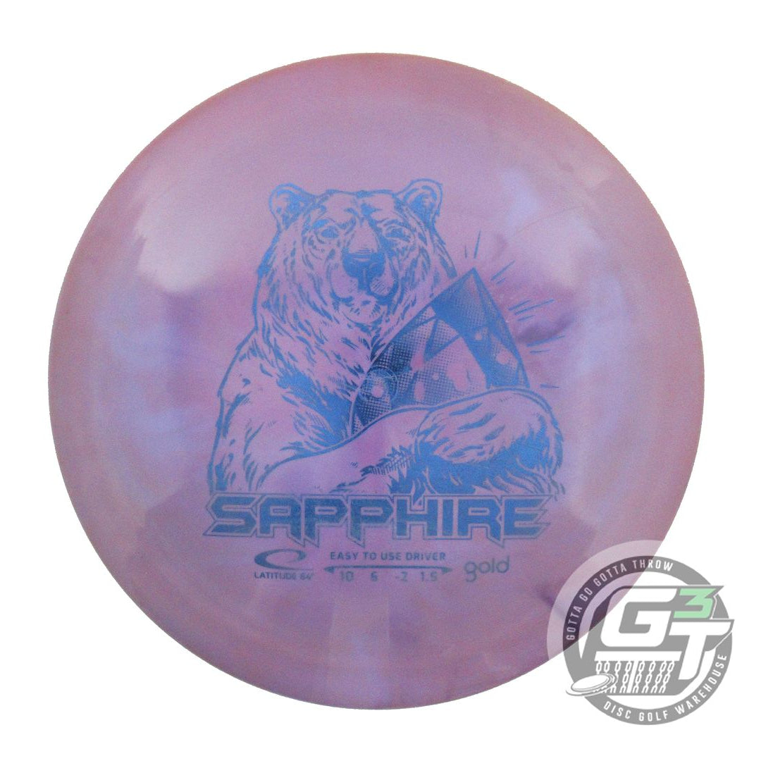 USED Latitude 64 Gold Sapphire 162g Purple HOME DYED Distance Driver Golf Disc
