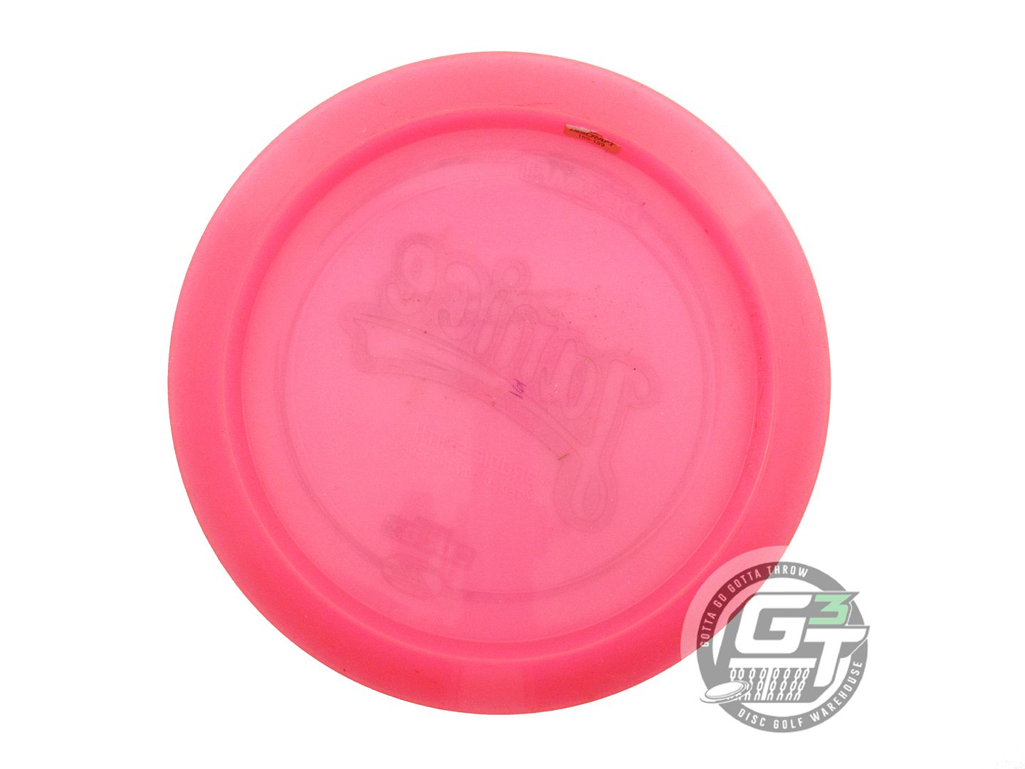 USED Discraft X-OUT Z Lite Thrasher 160g Pink Distance Driver Golf Disc