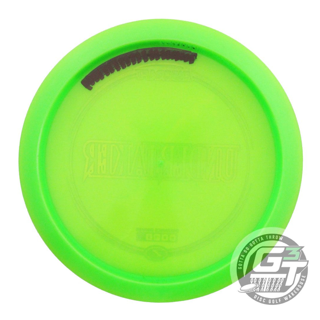 USED Discraft Z Undertaker 175g Lime Oil Slick Foil Distance Driver Golf Disc