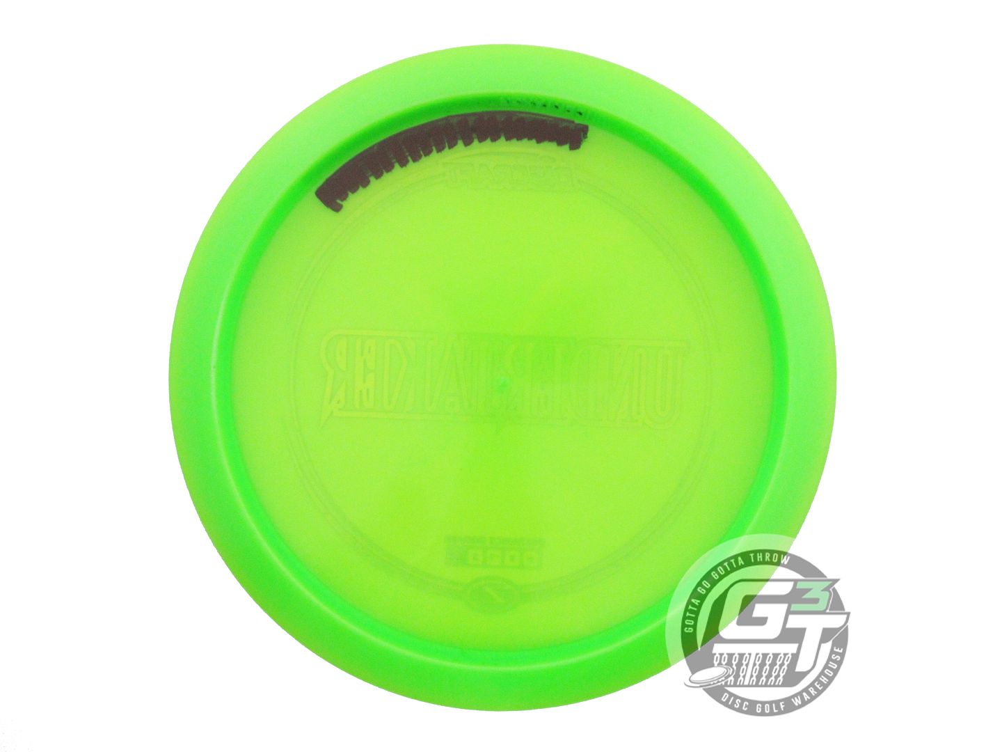 USED Discraft Z Undertaker 175g Lime Oil Slick Foil Distance Driver Golf Disc
