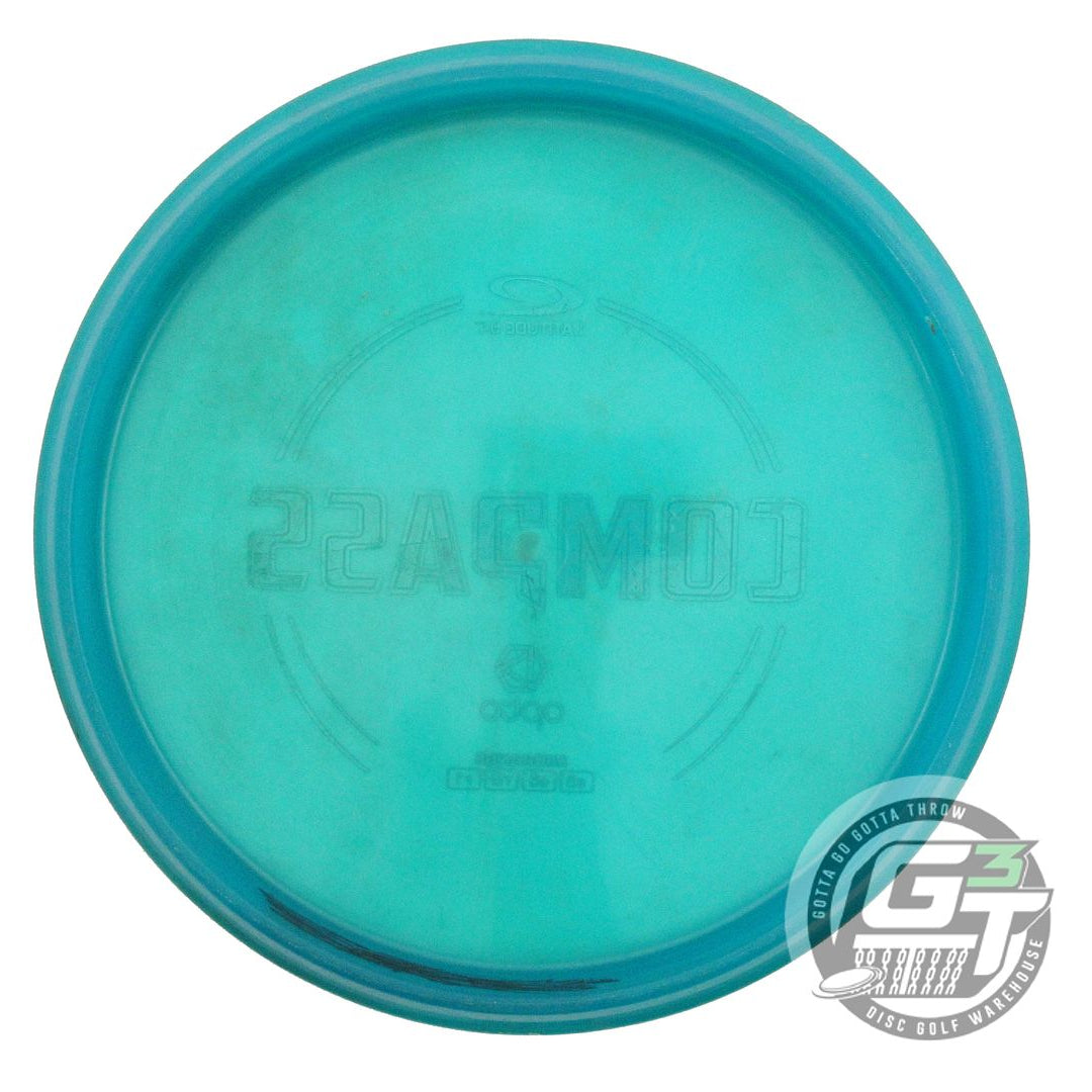USED Latitude 64 Opto Compass 168g Teal Green Foil Midrange Golf Disc