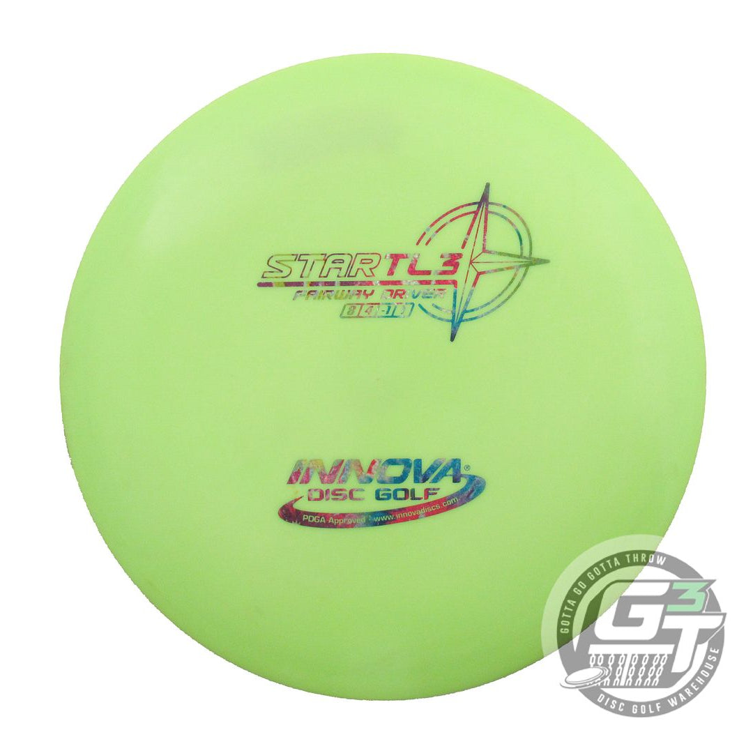 USED Innova Star TL3 175g Lime Fireworks Foil Fairway Driver Golf Disc