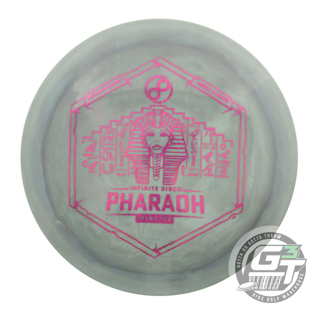 USED Infinite Swirly S-Blend Pharaoh 170g Gray Magenta Star Distance Driver Disc