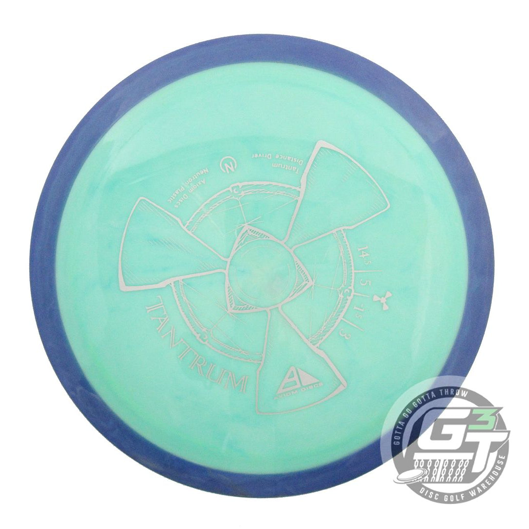 USED Axiom Discs Neutron Tantrum 171g Seafoam Blue Rim Distance Driver Golf Disc