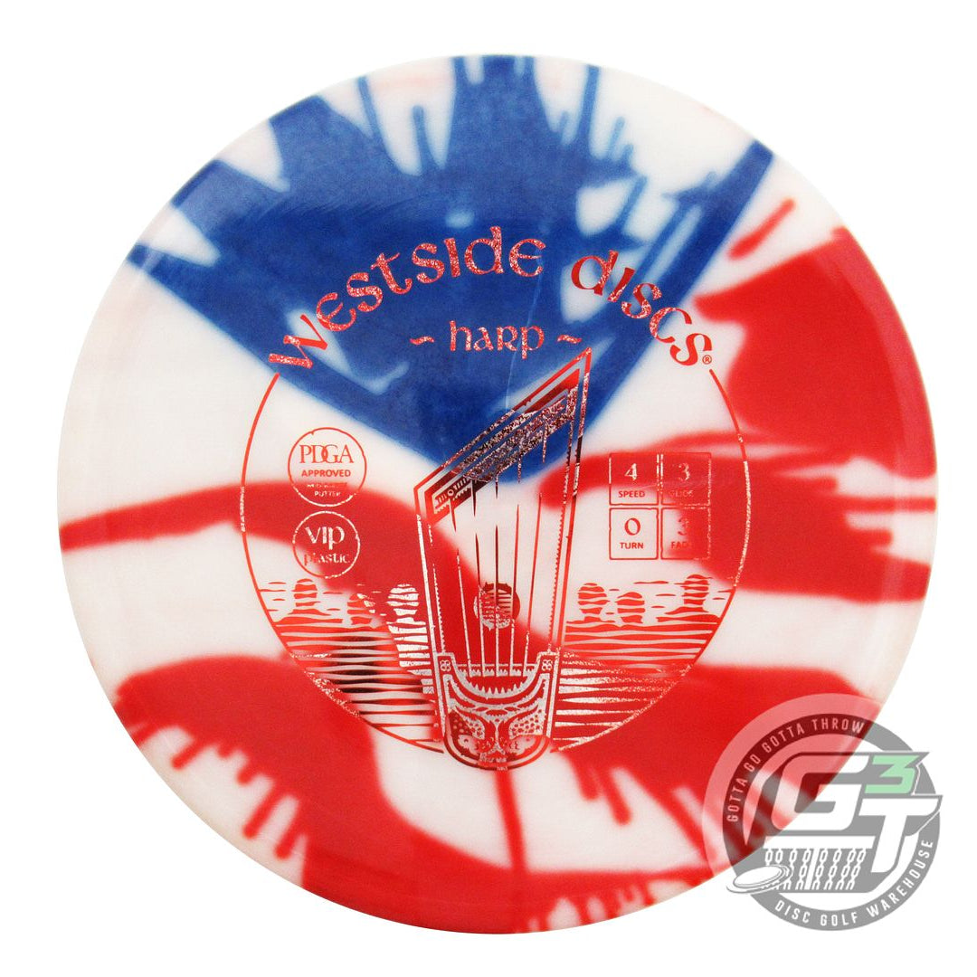 Westside MyDye VIP Harp Putter Golf Disc (Individually Listed)