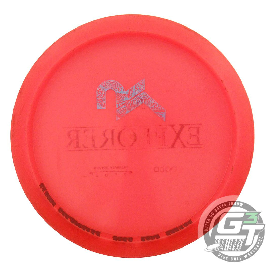 USED Latitude 64 Opto Explorer 173g Red Black Stamp Distance Driver Golf Disc