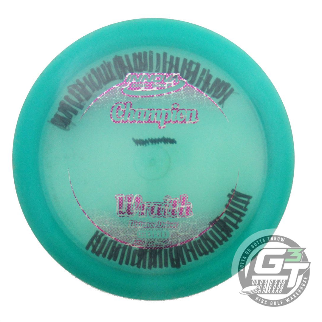 USED Innova Champion Wraith 176g Seafoam Reptile Foil Distance Driver Golf Disc