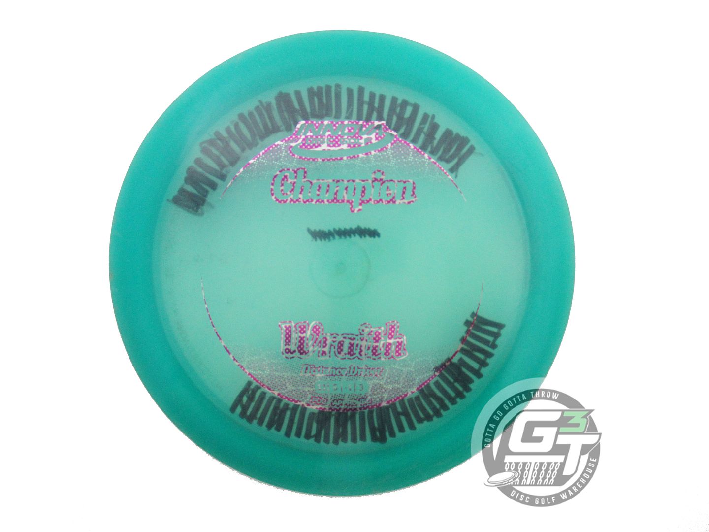 USED Innova Champion Wraith 176g Seafoam Reptile Foil Distance Driver Golf Disc