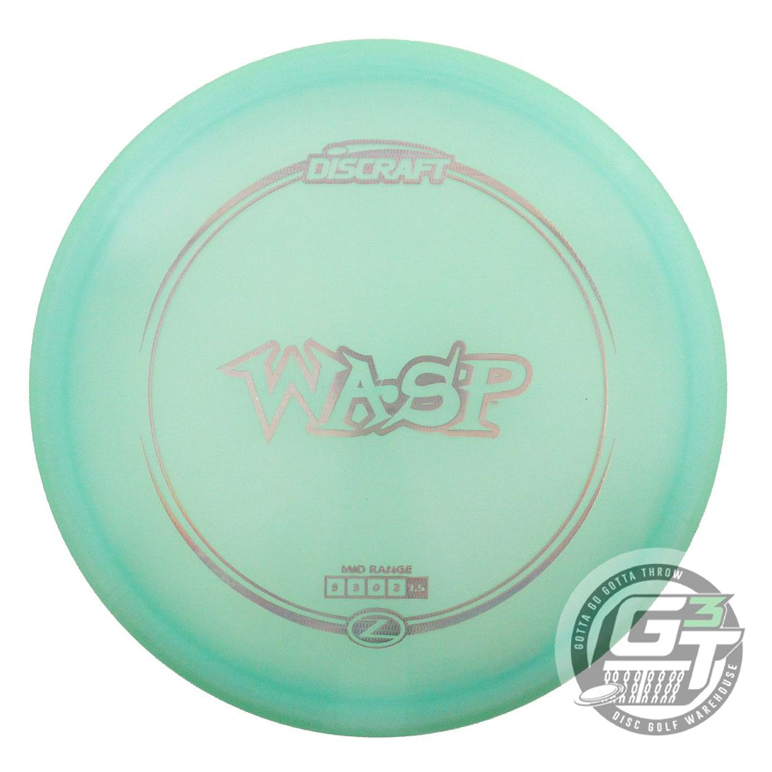 NOS Discraft Z Wasp 178g Seafoam Copper Holo Foil Midrange Golf Disc
