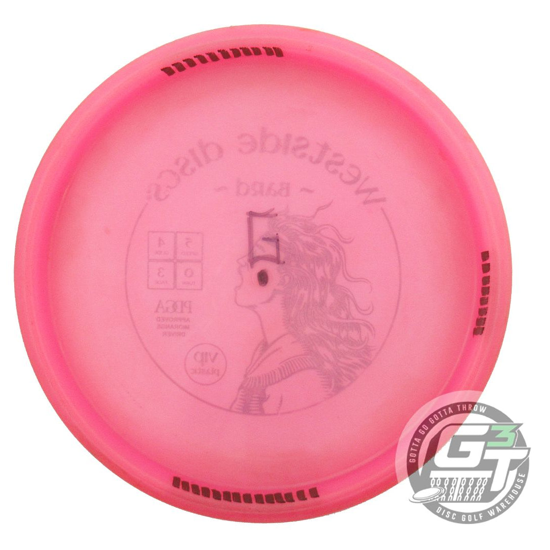 USED Westside Discs VIP Bard 171g Pink Blue Foil Midrange Golf Disc