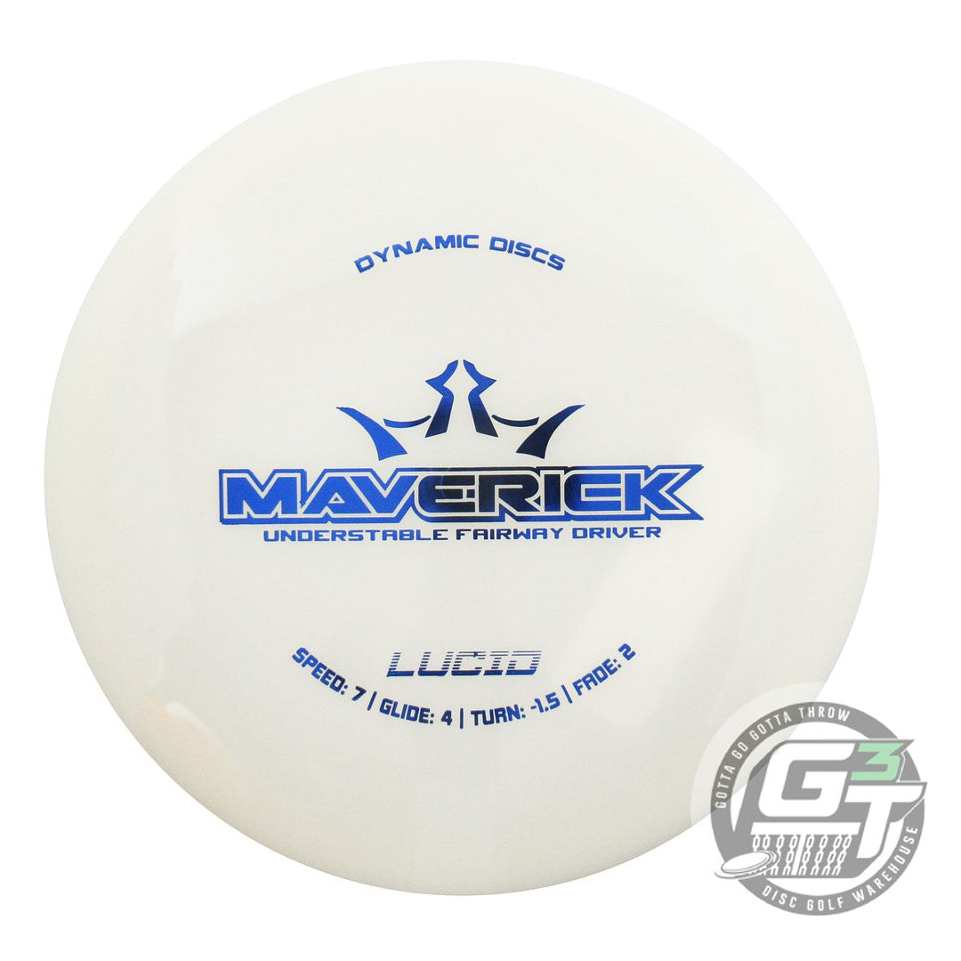 Dynamic Discs Lucid Maverick Fairway Driver Golf Disc (Individually Listed)