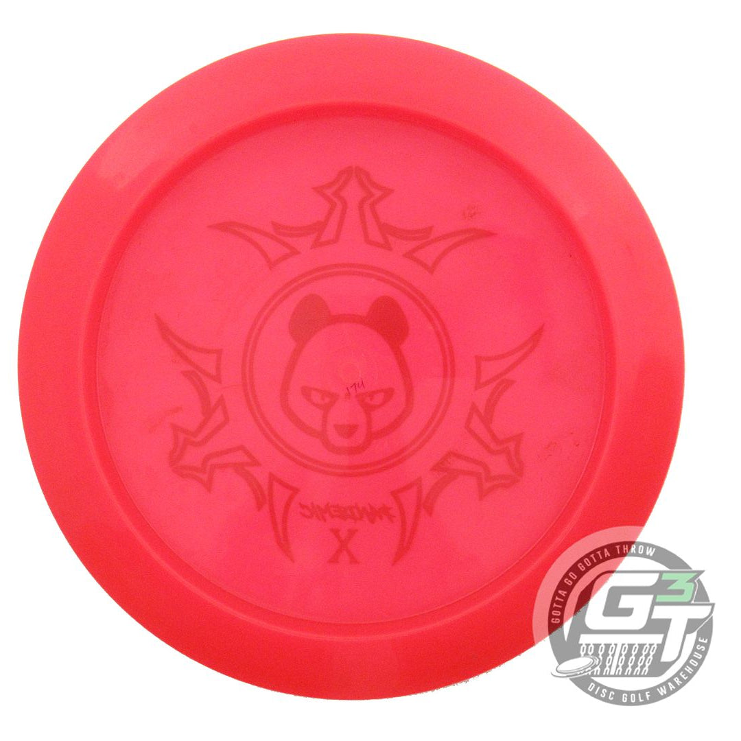 USED Dynamic Discs Lucid Raider 173g Red Magenta Foil Distance Driver Golf Disc