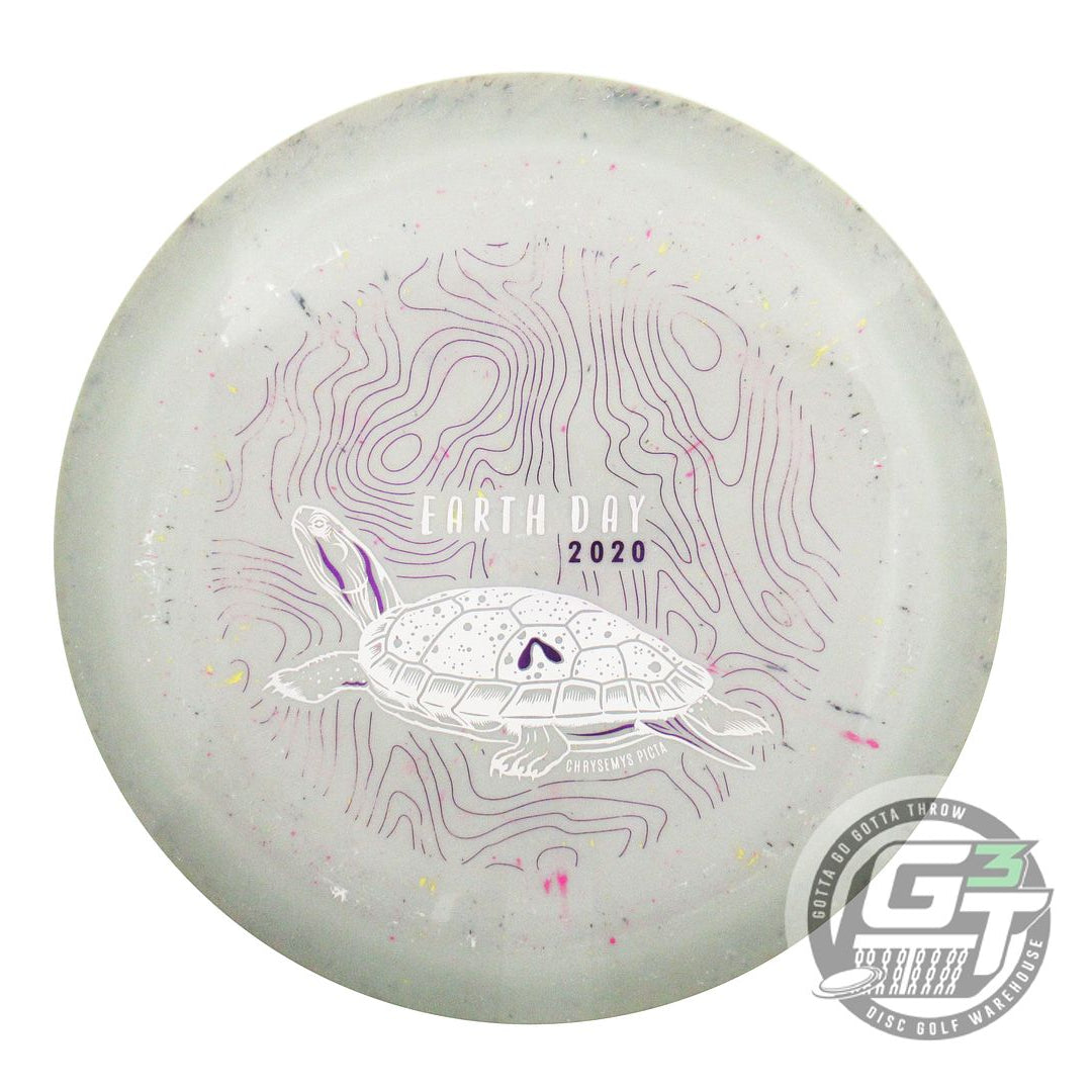 USED Innova EARTH DAY Splatter Star Shryke 175g Gray Distance Driver Golf Disc