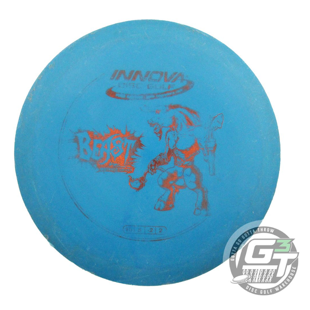 USED Innova DX Beast 168g Blue Orange Foil Distance Driver Golf Disc