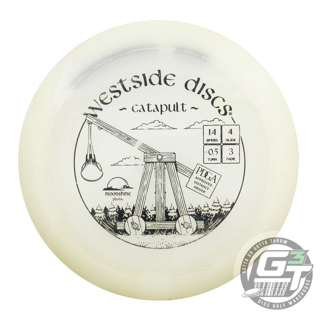 USED Westside Discs VIP Moonshine Catapult 170g Black Stamp Distance Driver Disc