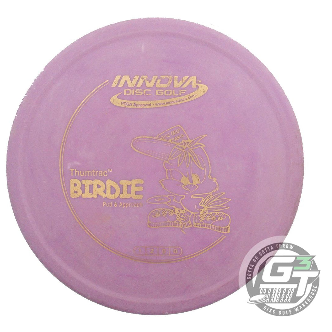 USED Innova DX Birdie 174g Lilac Gold Foil Putter Golf Disc
