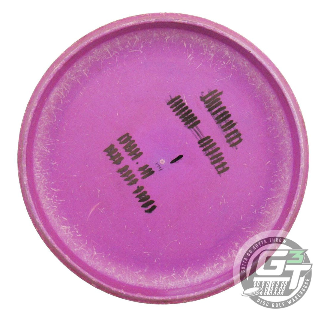 USED Discraft Pro D Soft Magnet 174g Purple Silver Foil Putter Golf Disc
