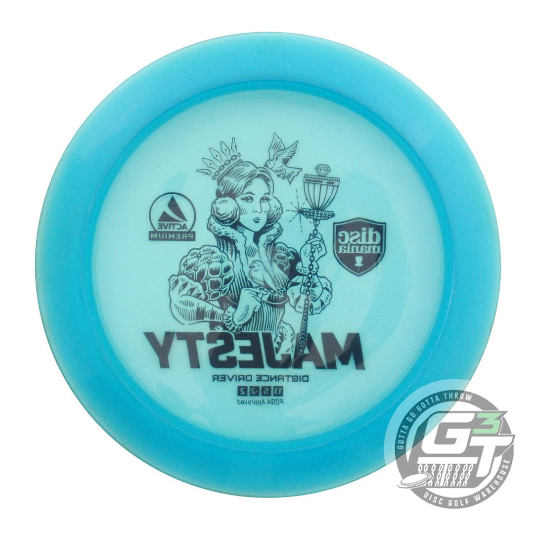 USED DiscMania Active Premium Majesty 177g Teal Black Stamp Driver Golf Disc