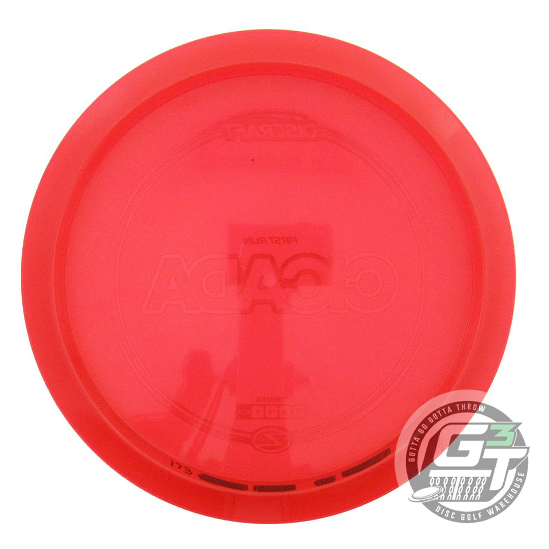 USED Discraft FIRST RUN Z Cicada 173g Red Yellow Foil Fairway Driver Golf Disc