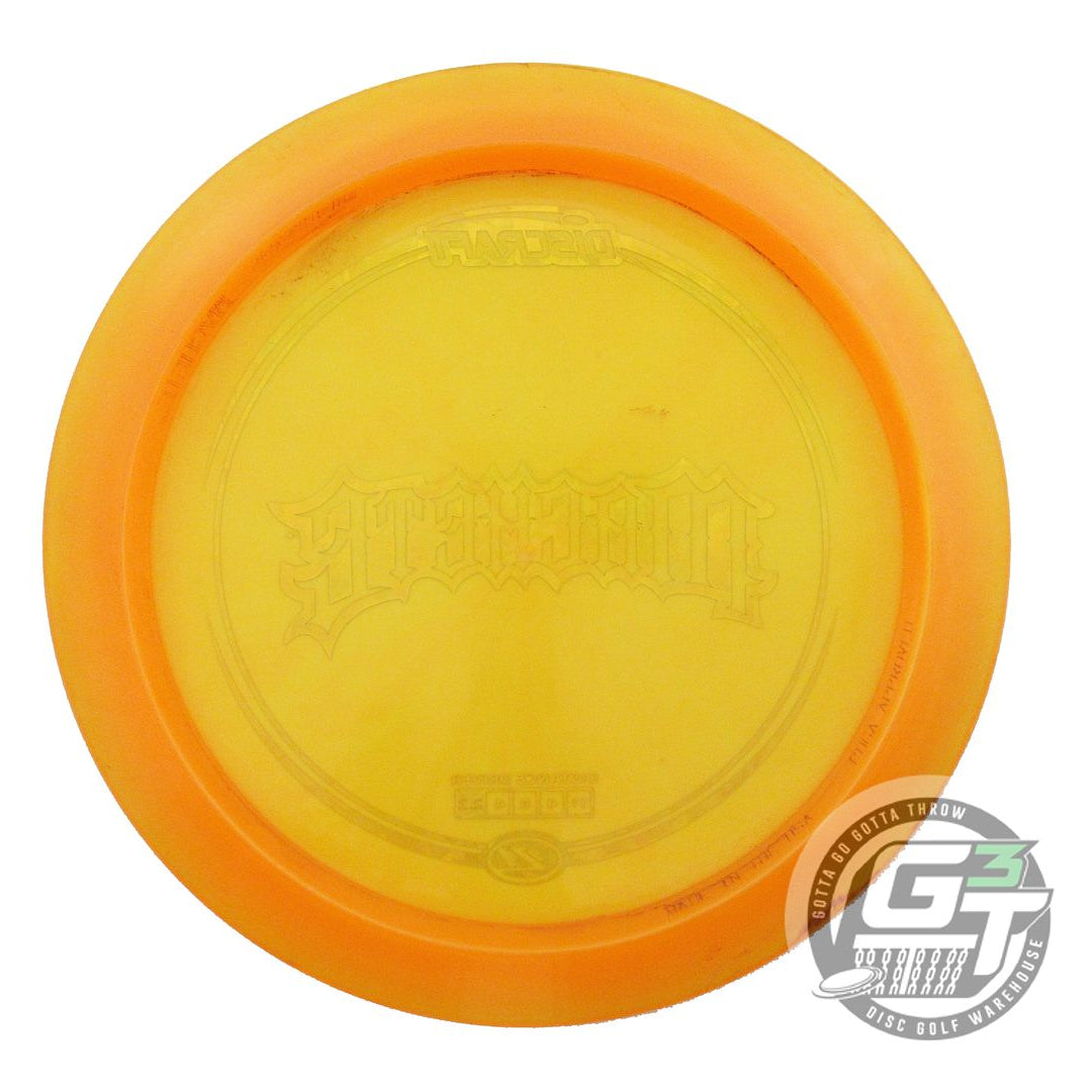 USED Discraft Z Machete 176g Marigold Sunset Shatter Distance Driver Golf Disc