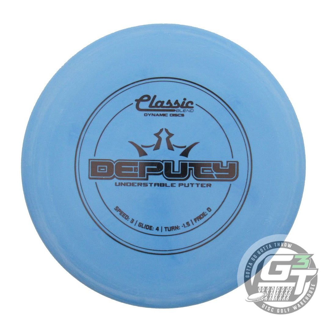 Dynamic Discs Classic Blend Deputy Putter Golf Disc (Individually Listed)