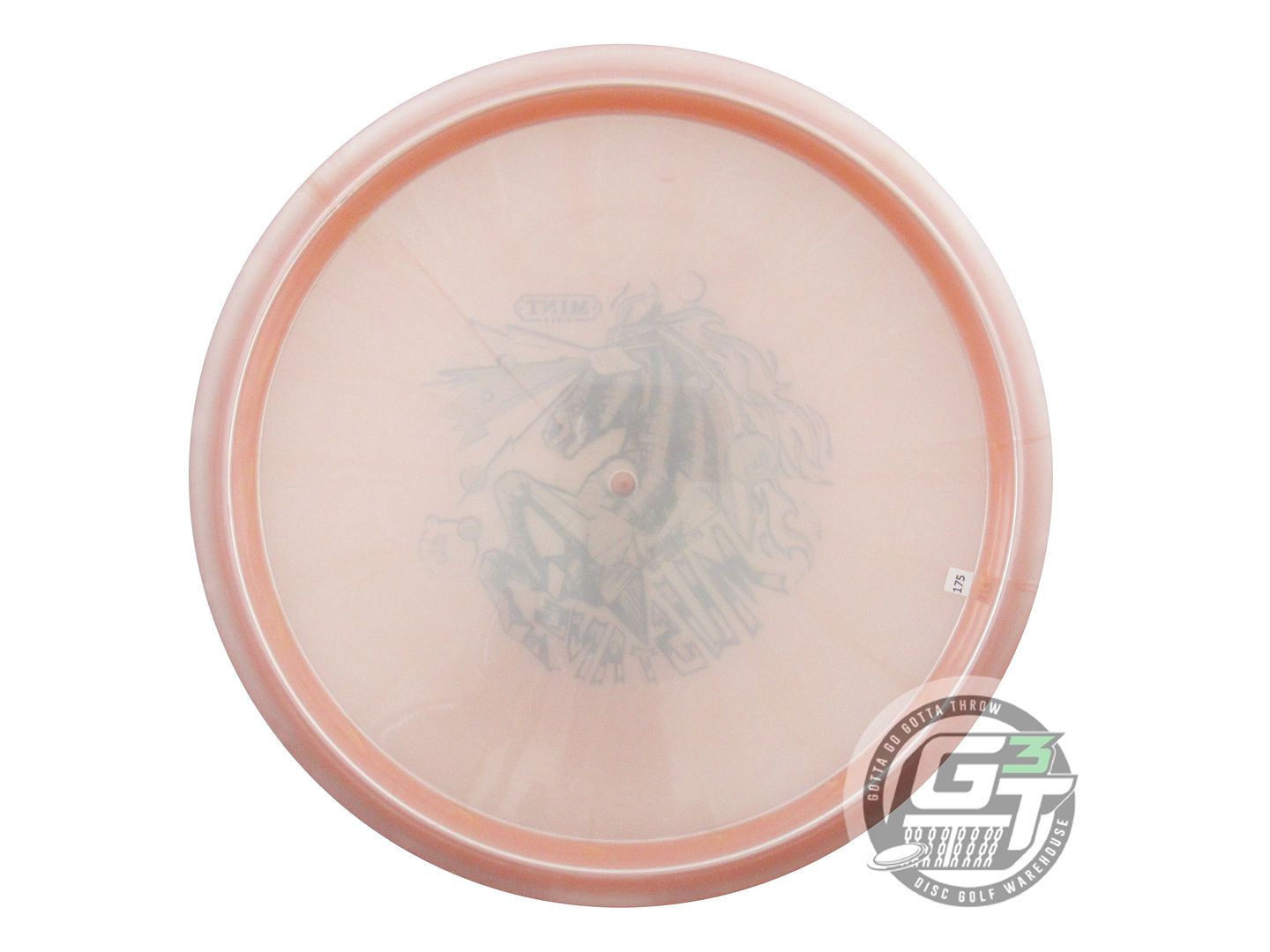 NOS Mint Discs Sublime Mustang 175g Lt. Peach Midrange Golf Disc