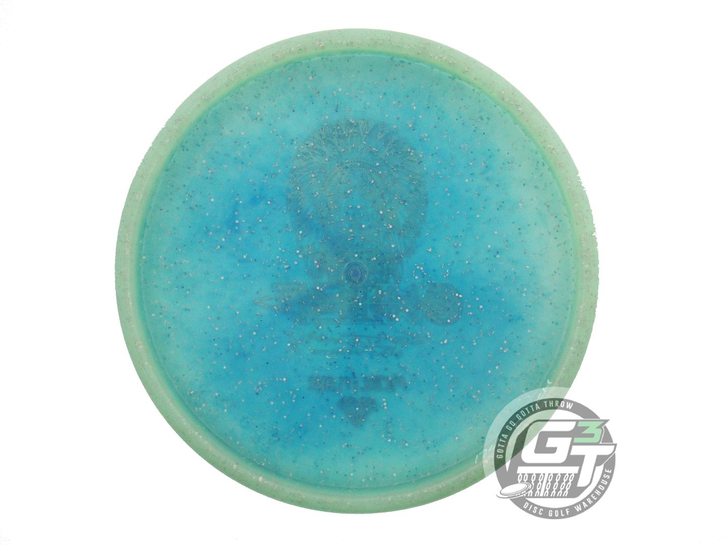 USED Gateway Metal Flake Chief 174g Seafoam Blue Foil Putter Golf Disc