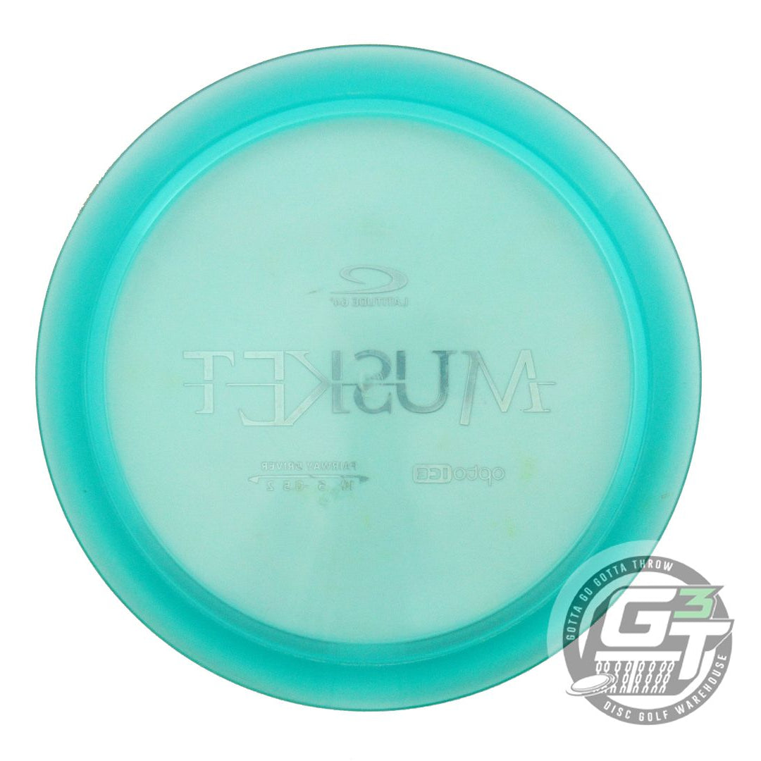 USED Latitude 64 Opto Ice Musket 176g Seafoam Red Foil Fairway Driver Golf Disc
