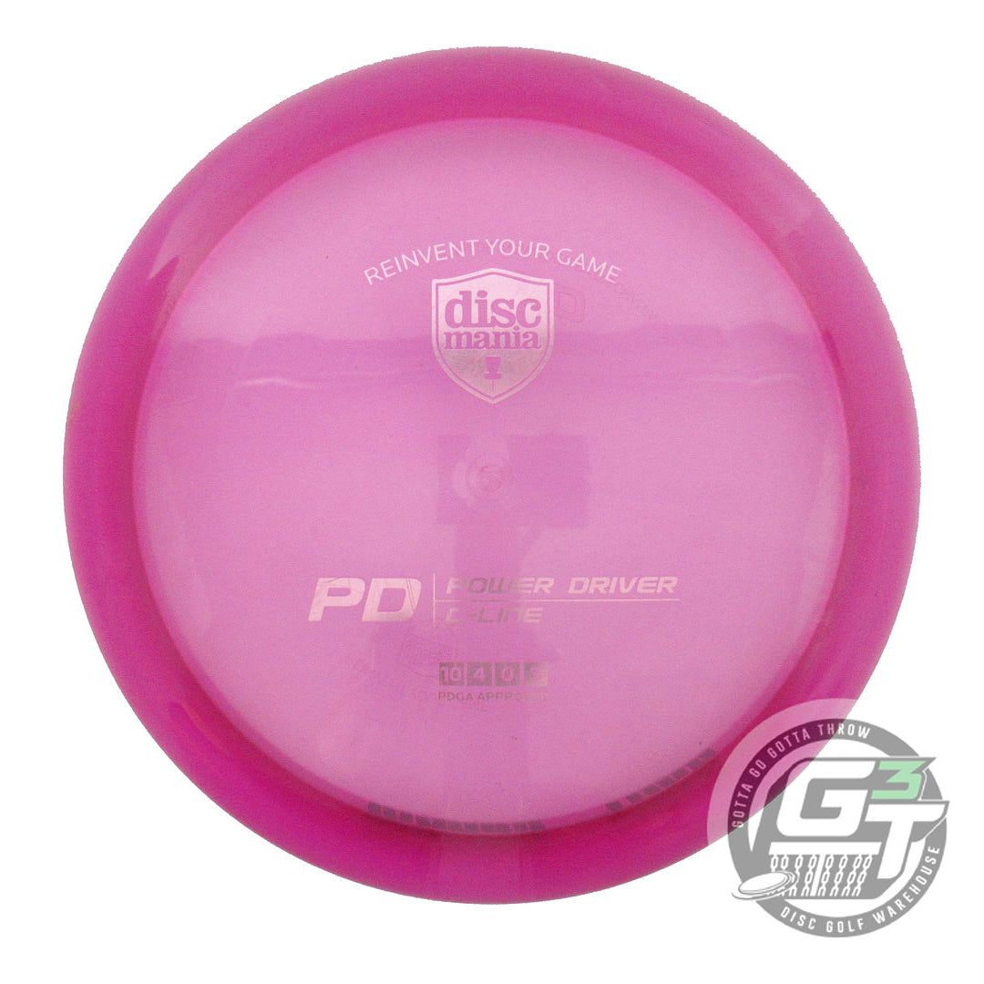 USED DiscMania C-Line PD 174g Magenta Pink Foil Distance Driver Golf Disc