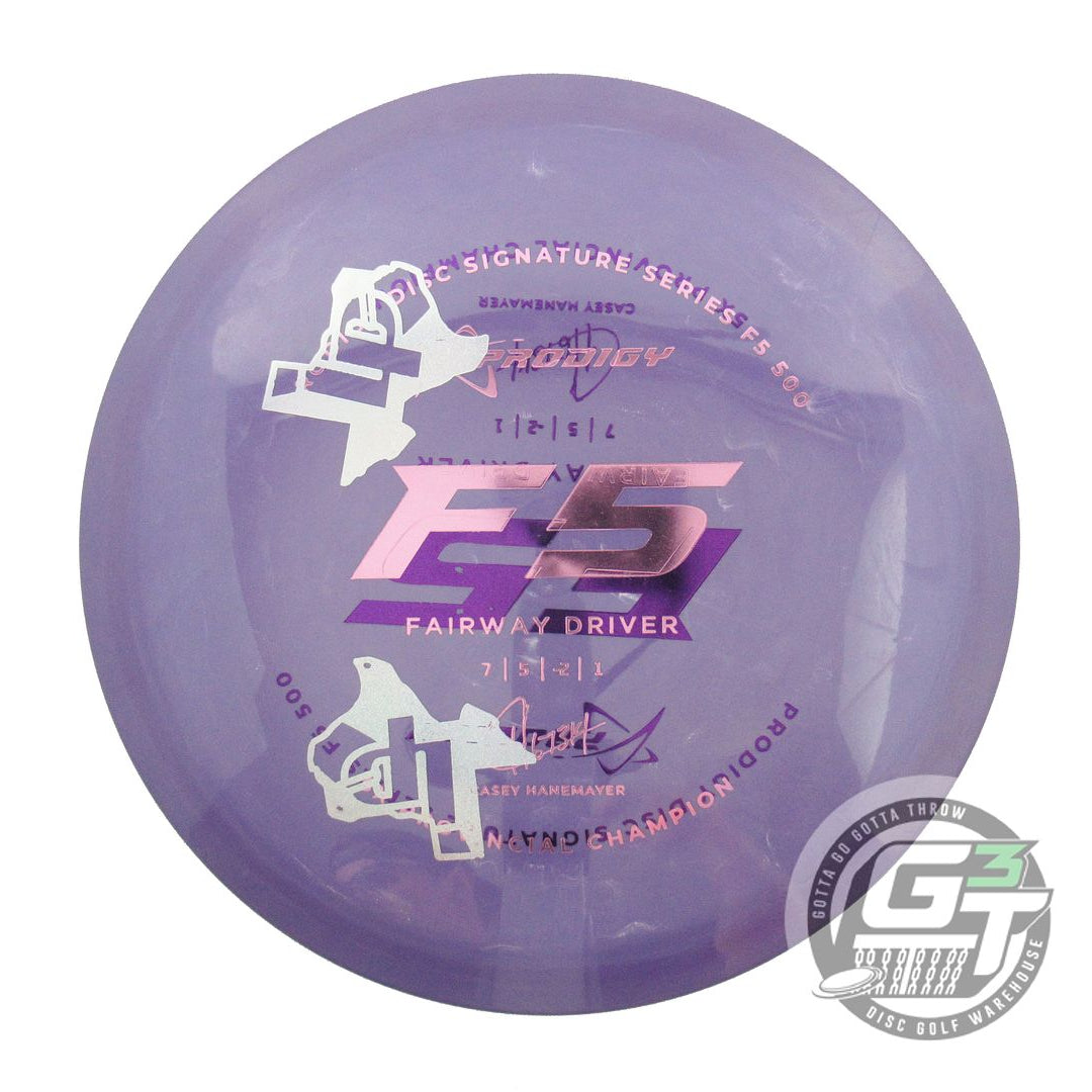 USED Prodigy Discs X-OUT 500 F5 173g Purple Fairway Driver Golf Disc